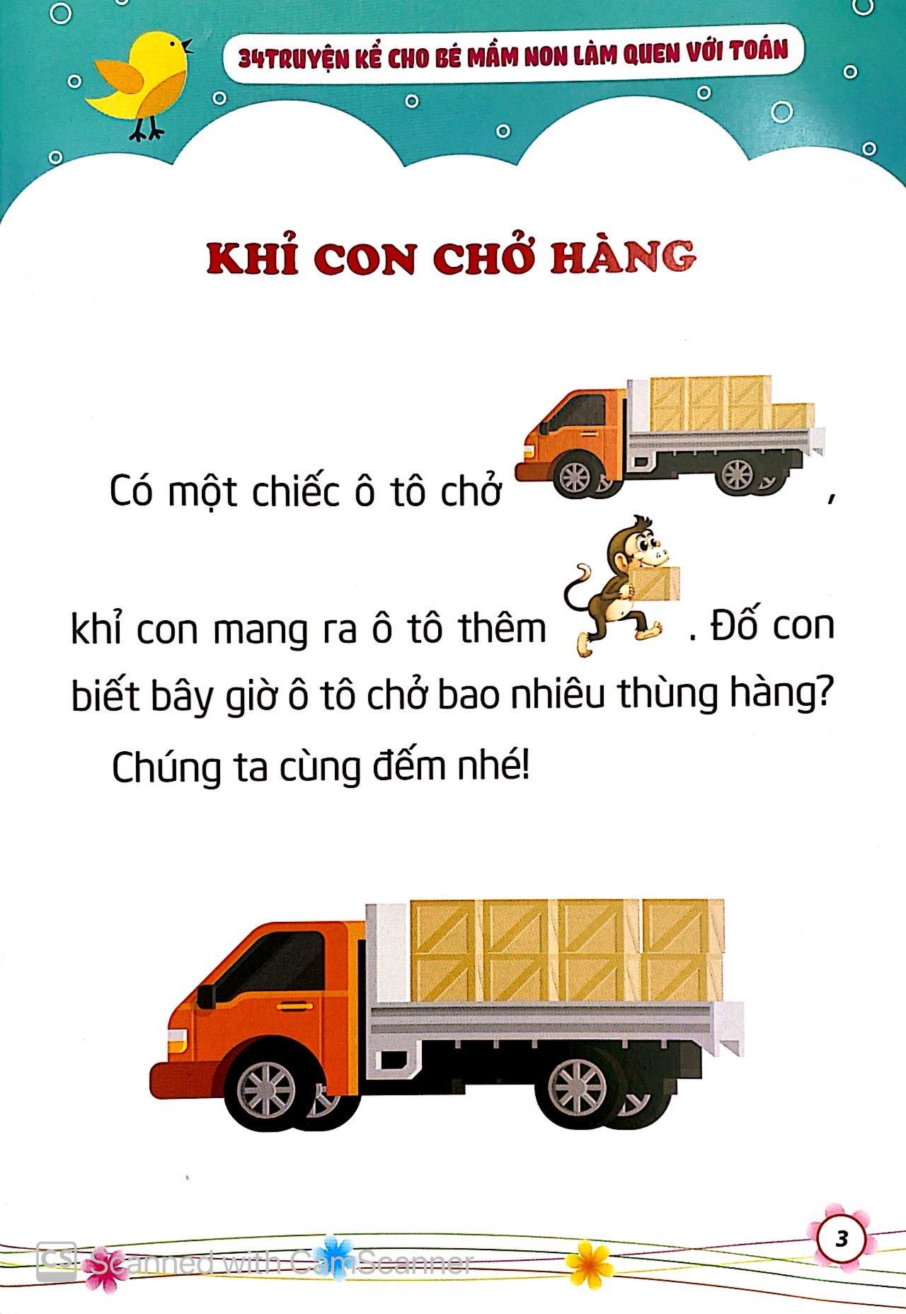 34 Truyện Kể Cho Bé Mầm Non Làm Quen Với Toán