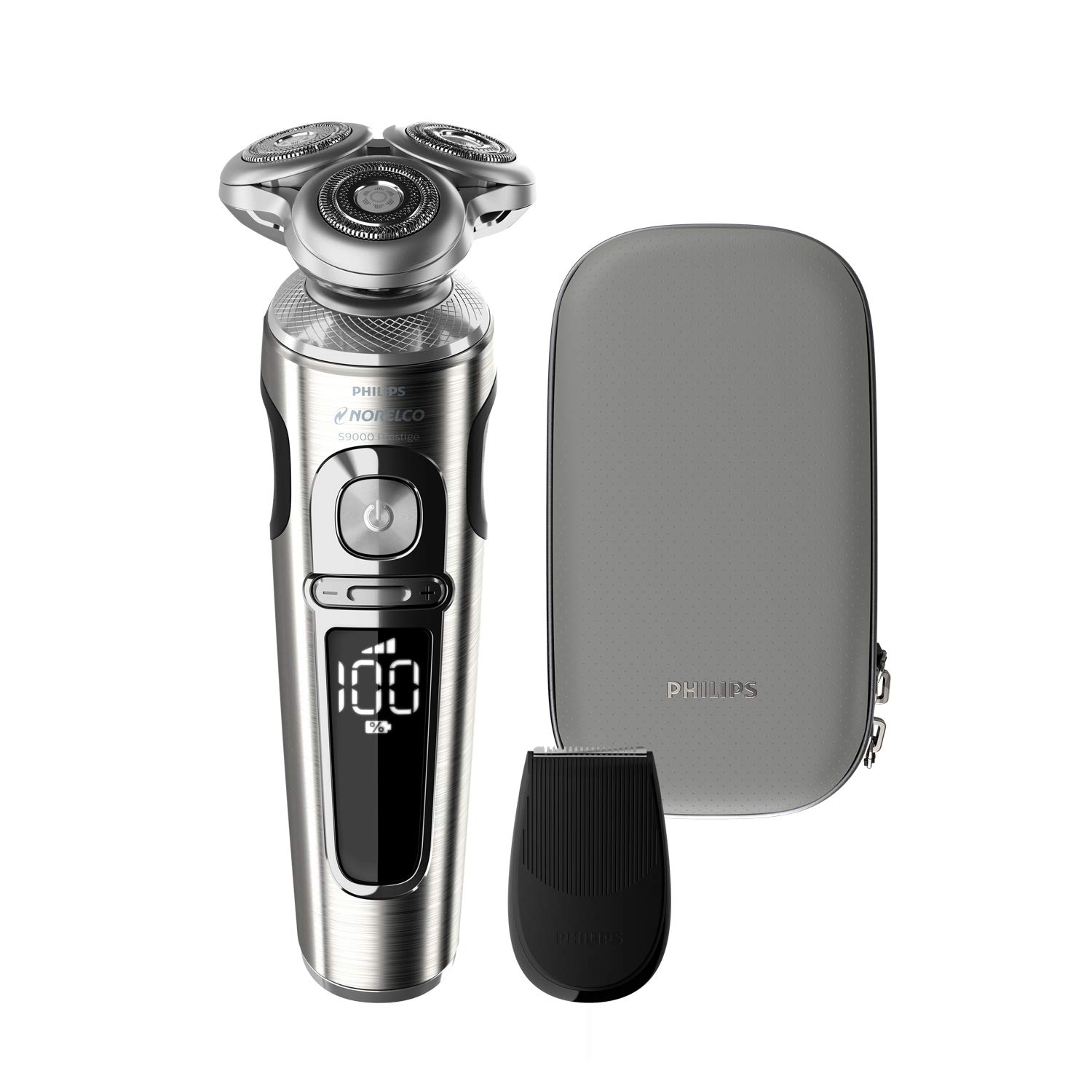 Máy cạo râu cao cấp Philips Norelco S9000 Prestige Wet &amp; Dry Electric Shaver SP9860/86