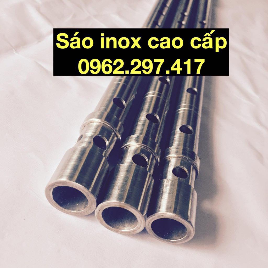 Sáo inox âm cực chuẩn tone Đô C5