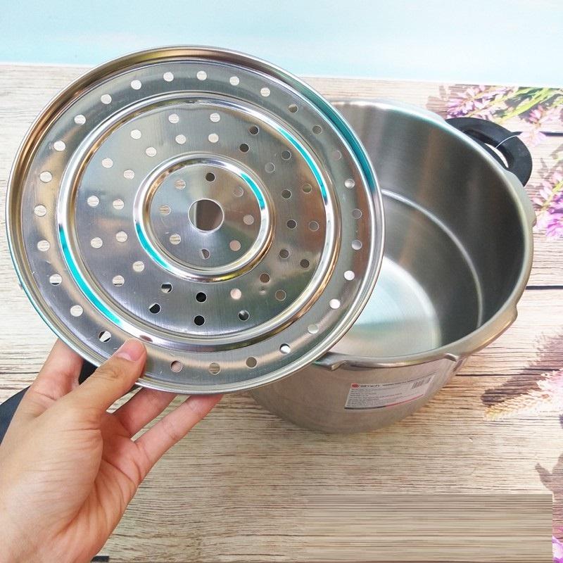 Nồi áp suất đun ga đáy từ cao cấp Elmich thương hiệu châu âu dung tích 4L, size 20cm, Inox 304 an toàn-Hàng chính hãng