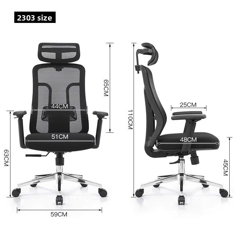 Ghế Công Thái Học NB2305 hiện đại – chắc chắn – hỗ trợ cột sống toàn diện