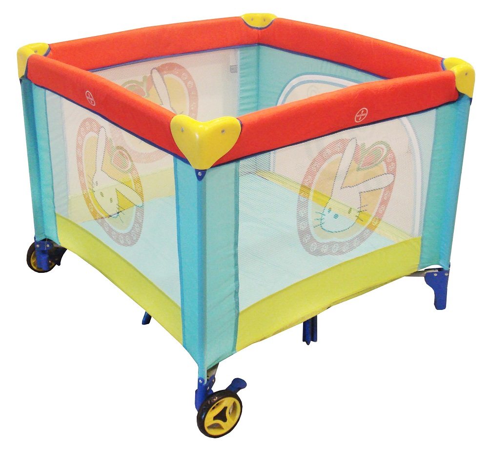 Nôi chơi vuông Polee Plus Portable SquarePlay Crib - Lucky Baby