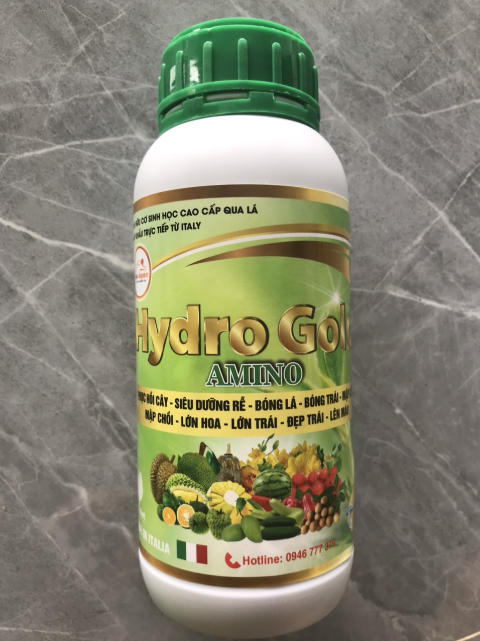 Hydro Gold - Phân hữu cơ sinh học cao cấp qua lá Nhập khẩu Italia - VTNN NÔNG PHÚ T86