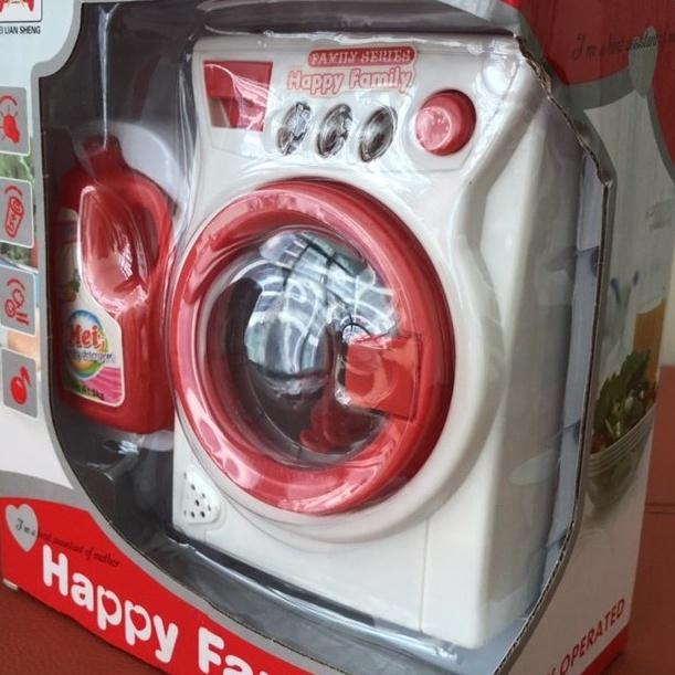 Đồ chơi máy giặt lồng xoay có nhạc đèn cao 20cm BBM