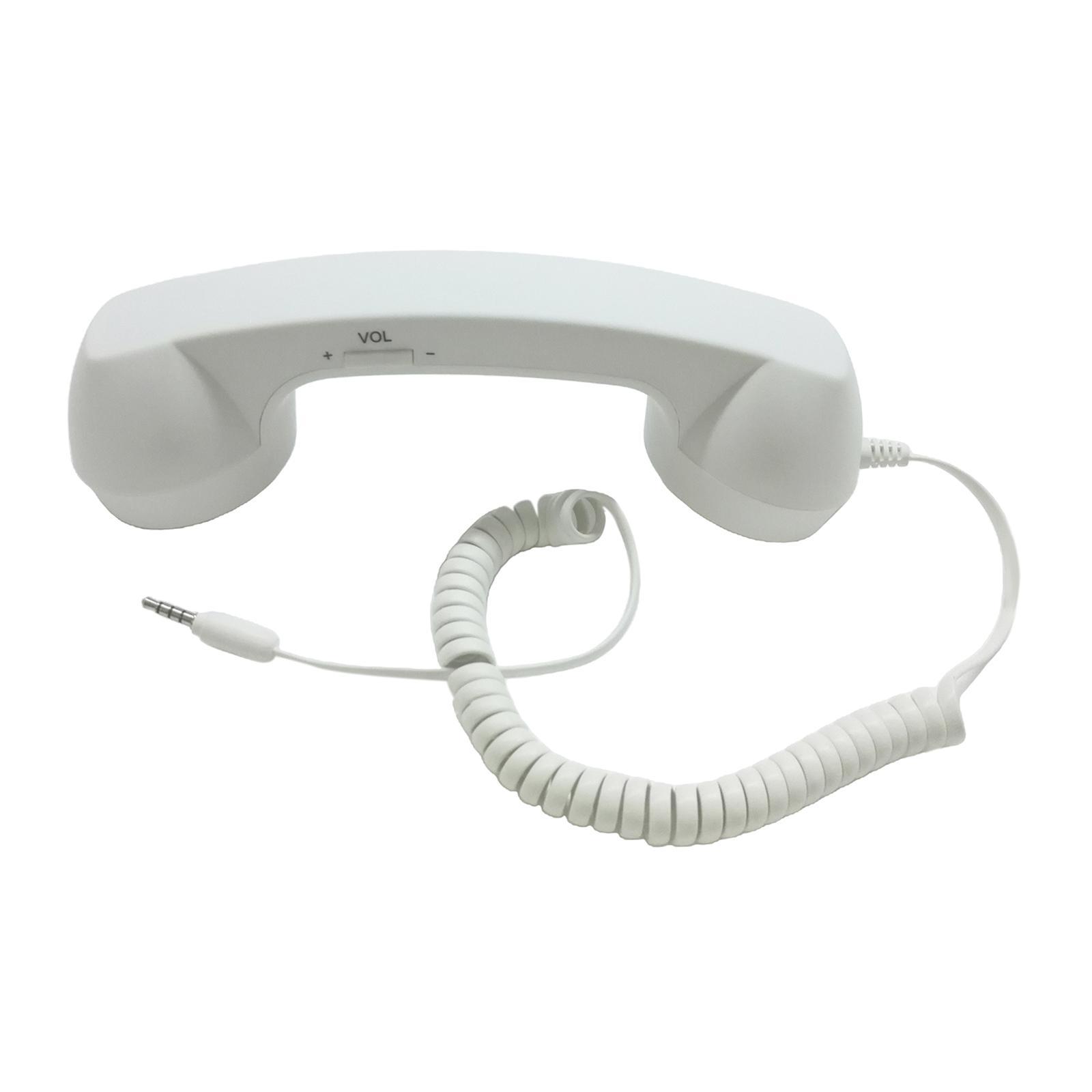 Retro Telephone Handset 3.5mm Classic Mini for iPhone iPad Mobile Phones
