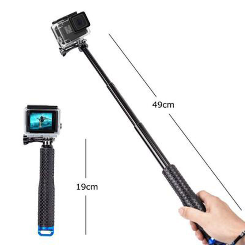Gậy GoEasy pole mini nhỏ gọn chỉ 19cm dùng cho camera hành động GoPro, Sjcam, Xiaomi Yi Action, Osmo Action