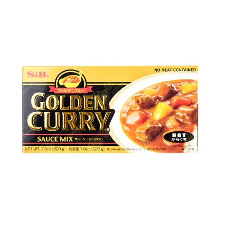 Cà Ri Golden Cury Hot 220G