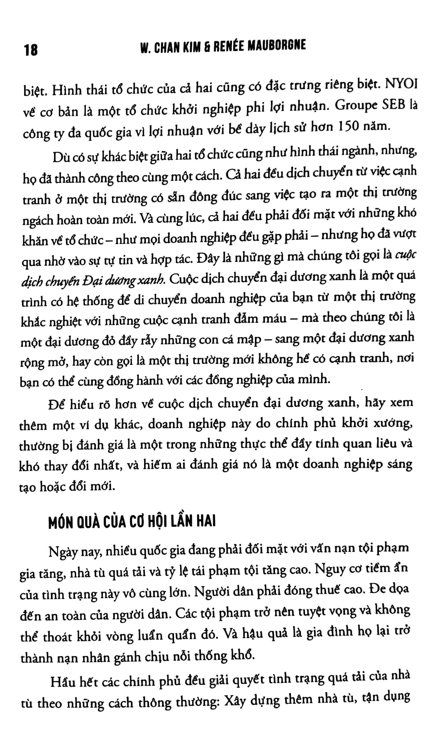 Cuộc Dịch Chuyển Đại Dương Xanh