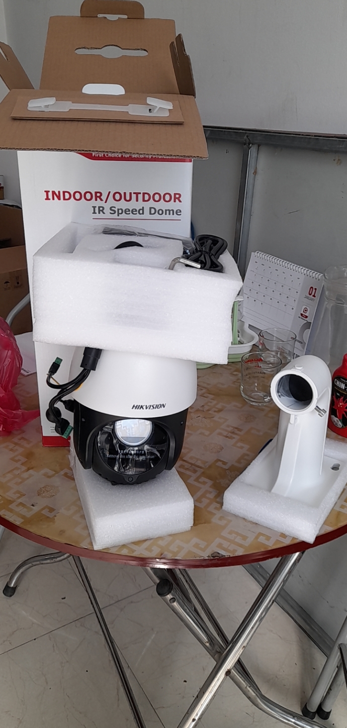 Camera SpeedDome quay 360 độ Hikvision DS-2DE4415IW-DE . Siêu nét 2K+, Zoom 25X,Hồng ngoại 100m,3D DNR, True WD - Hàng chính hãng