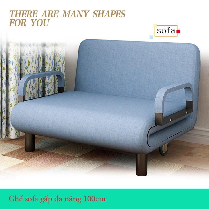 Ghế sofa gấp gọn đa năng rộng 80cm, 1m, 1m2 - sofa giường gấp gọn