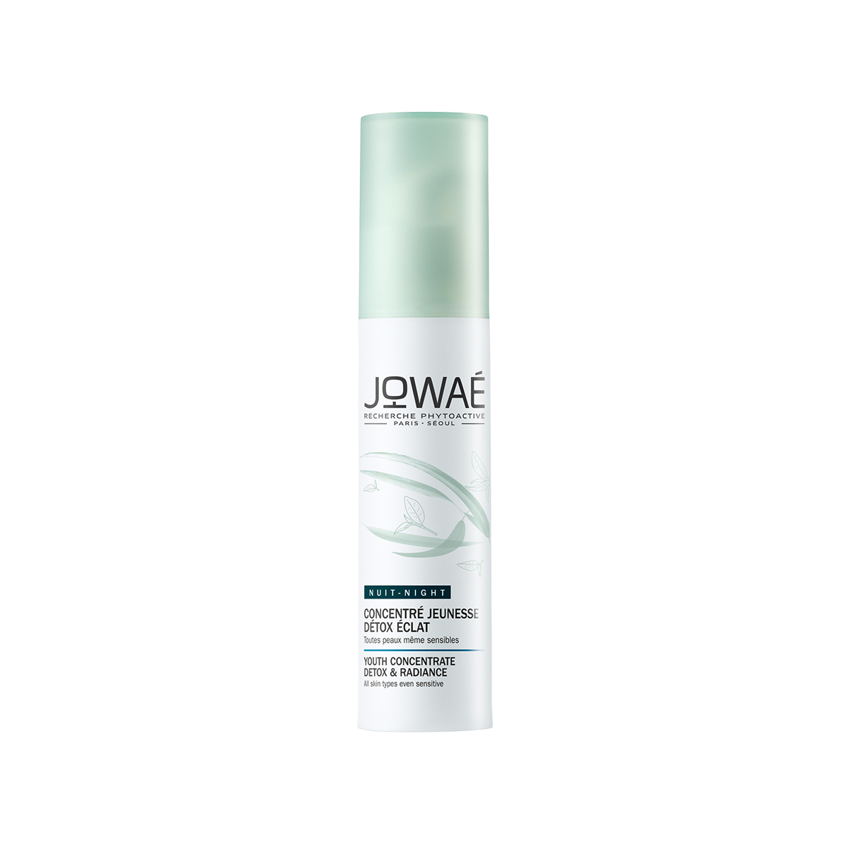 Tinh chất trẻ hóa thải độc JOWAE Detox thải độc cho da, da sáng bóng đều màu Mỹ phẩm thiên nhiên nhập khẩu chính hãng từ Pháp 30ml - YOUTH CONCENTRATE DETOX & RADIENCE