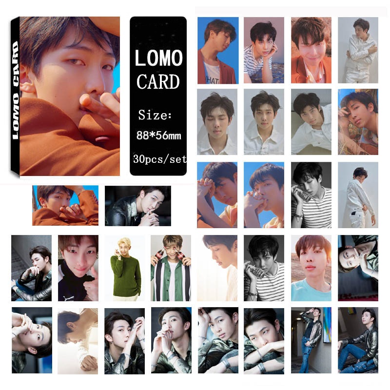 Lomo card RM BTS Fake Love  - A