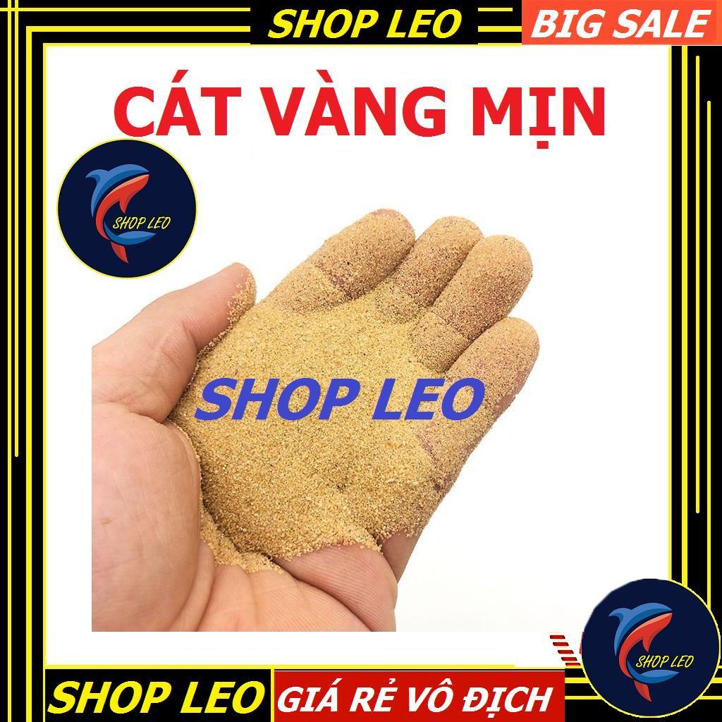 Cát Vàng mịn Trải Nền Bể Cá - Cát vàng mịn loại Tốt nhất - Trải Nền Trang Trí hồ Cá, Bể Thủy Sinh - bể cá cảnh