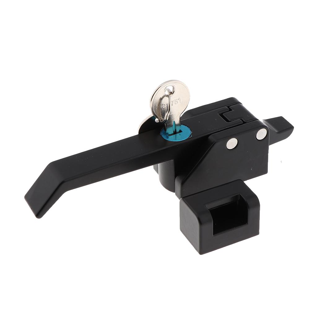 Lớn Hơn-Trung Tâm LEVER Chốt Kẽm Hợp Kim Cho Southco A7-10-352-20, Đen
