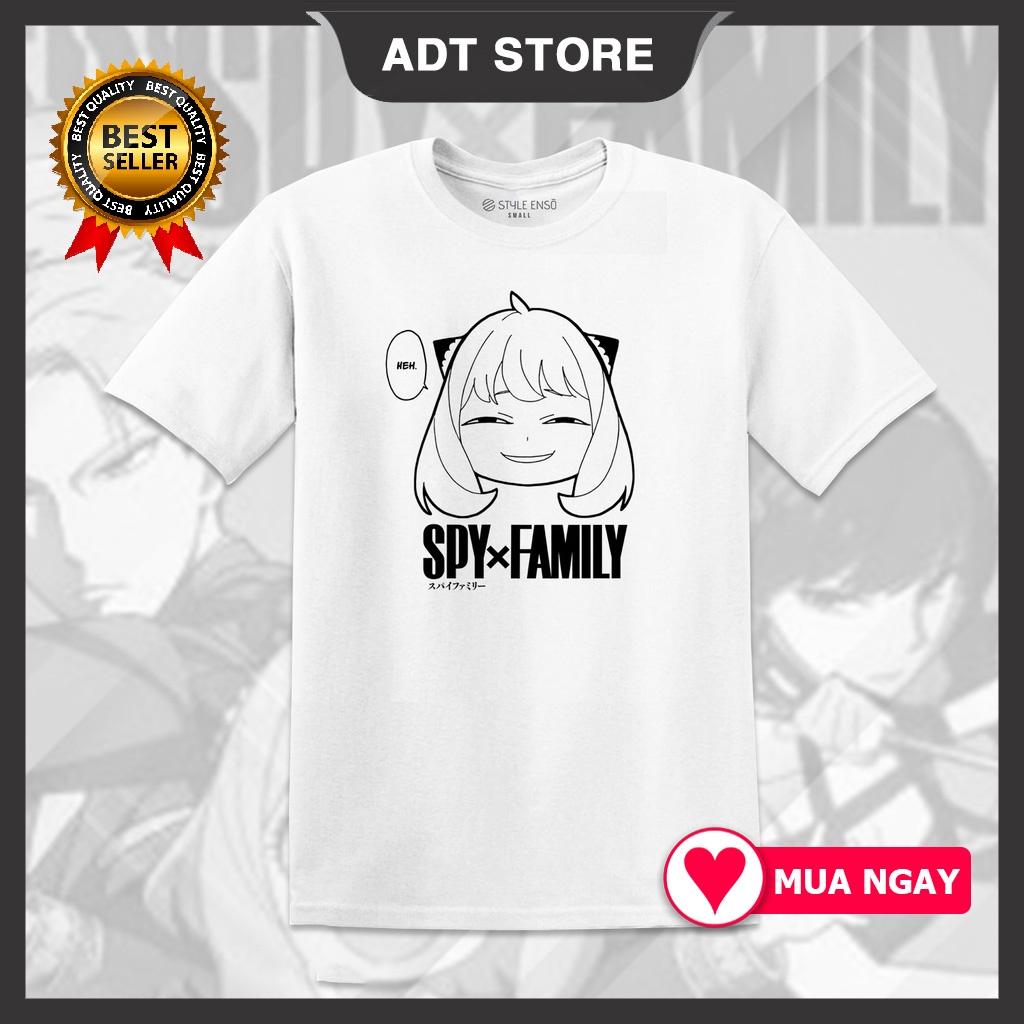 Áo thun Spy x Family Anya Forger Smug Face Unisex Manga Anime độc đẹp cực HOT giá rẻ