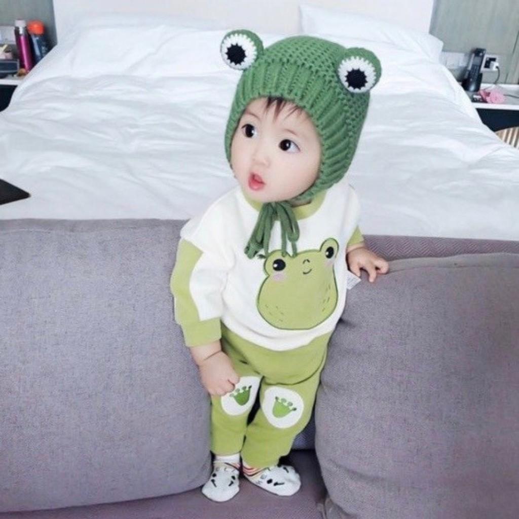 Bộ Thu Đông Cho Bé Bộ Minky Mom Dài Tay Cho Bé Trai Bé Gái Chất Cotton Cao Cấp Siêu Co Giãn Thấm Hút Mồ Hôi Tốt