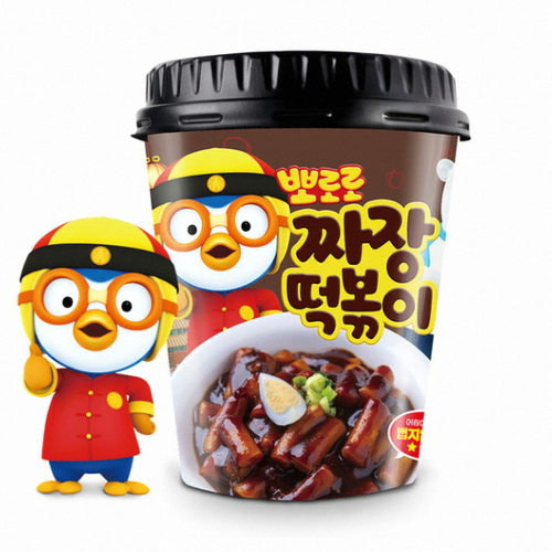 Bánh gạo Sốt tương đen  Pororo 110gr-Tteok-Bokki  NOGGA