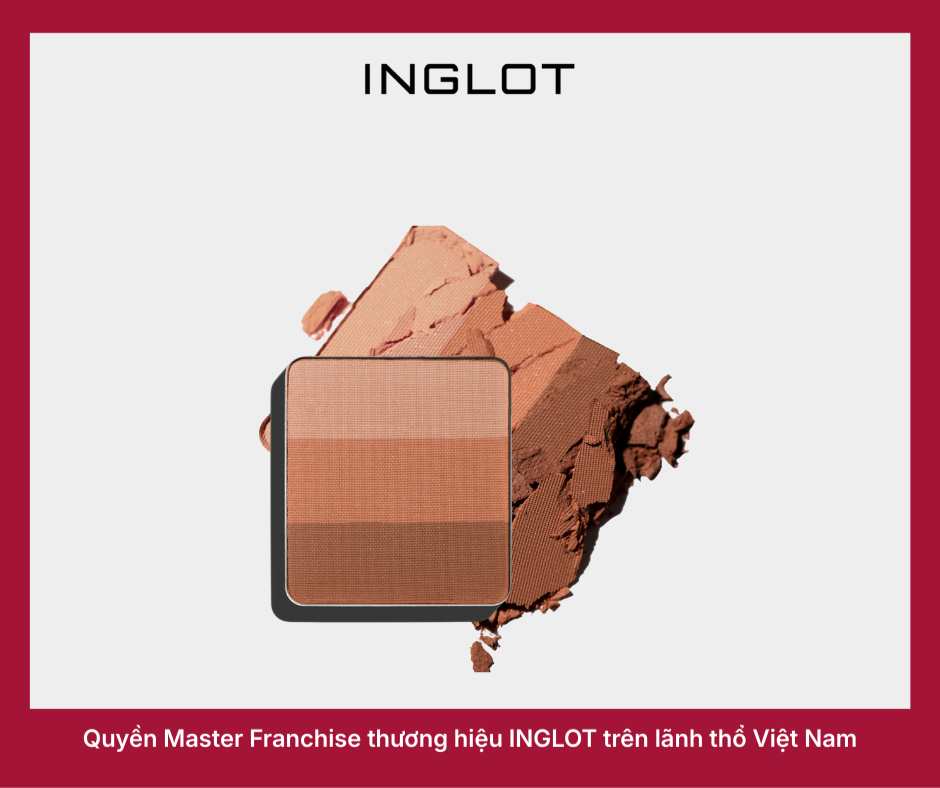 Lõi phấn mắt 3 màu dạng lì Rainbow Matte NF Inglot (3.4g)