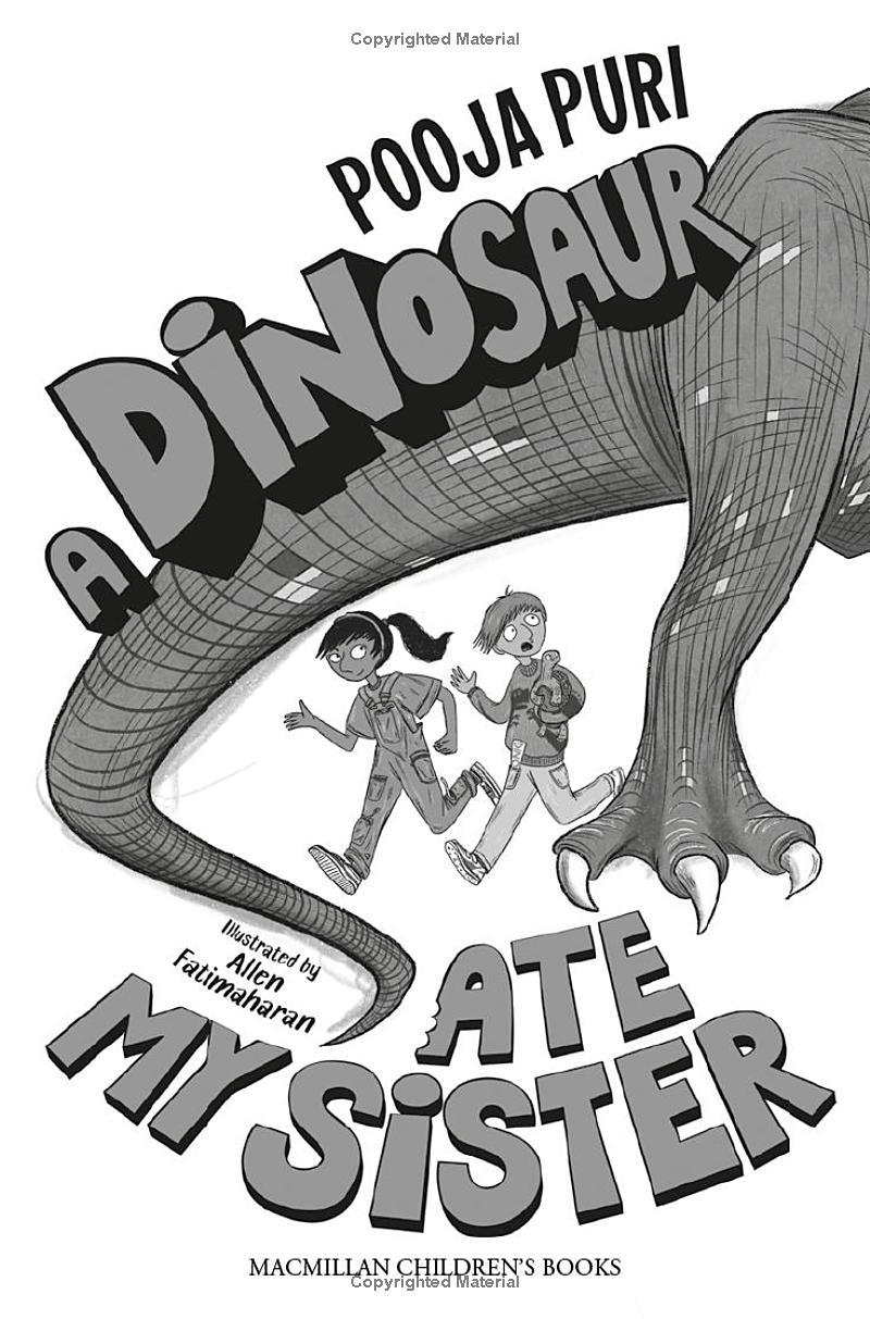 Sách ngoại văn: A Dinosaur Ate My Sister