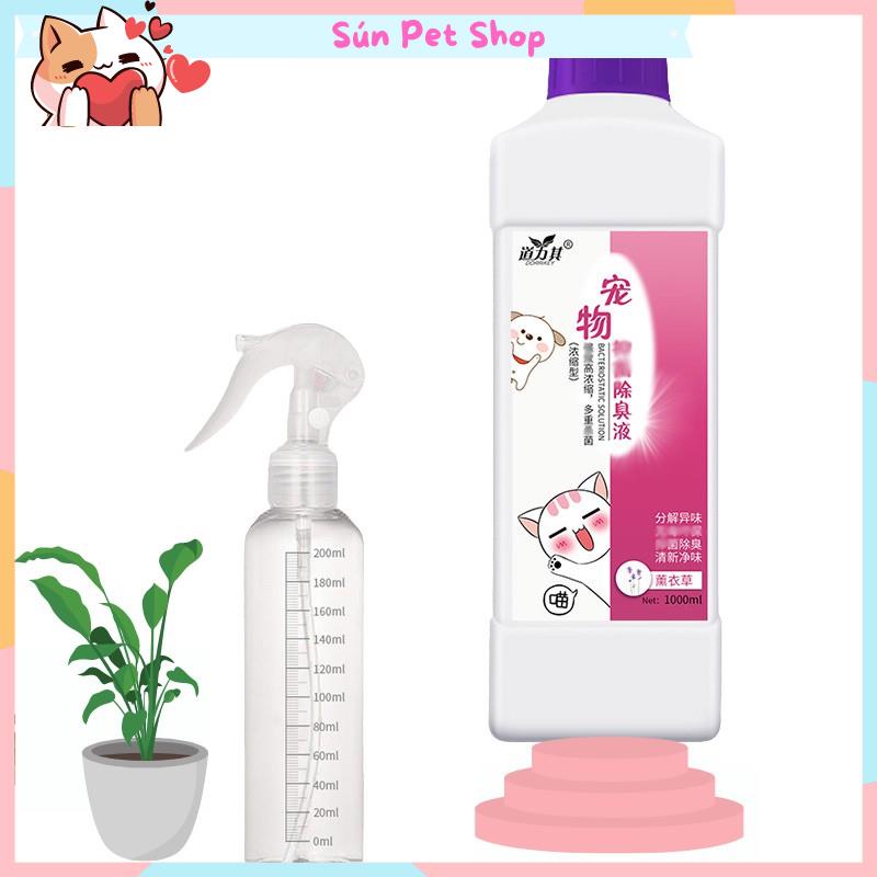 Dung dịch khử trùng cho thú cưng 1000ml
