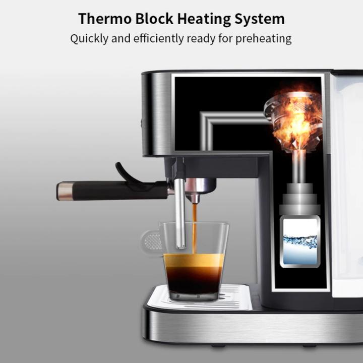 Máy pha cà phê Espresso thương hiệu cao cấp BioloMix CM6866 - Hàng Nhập Khẩu