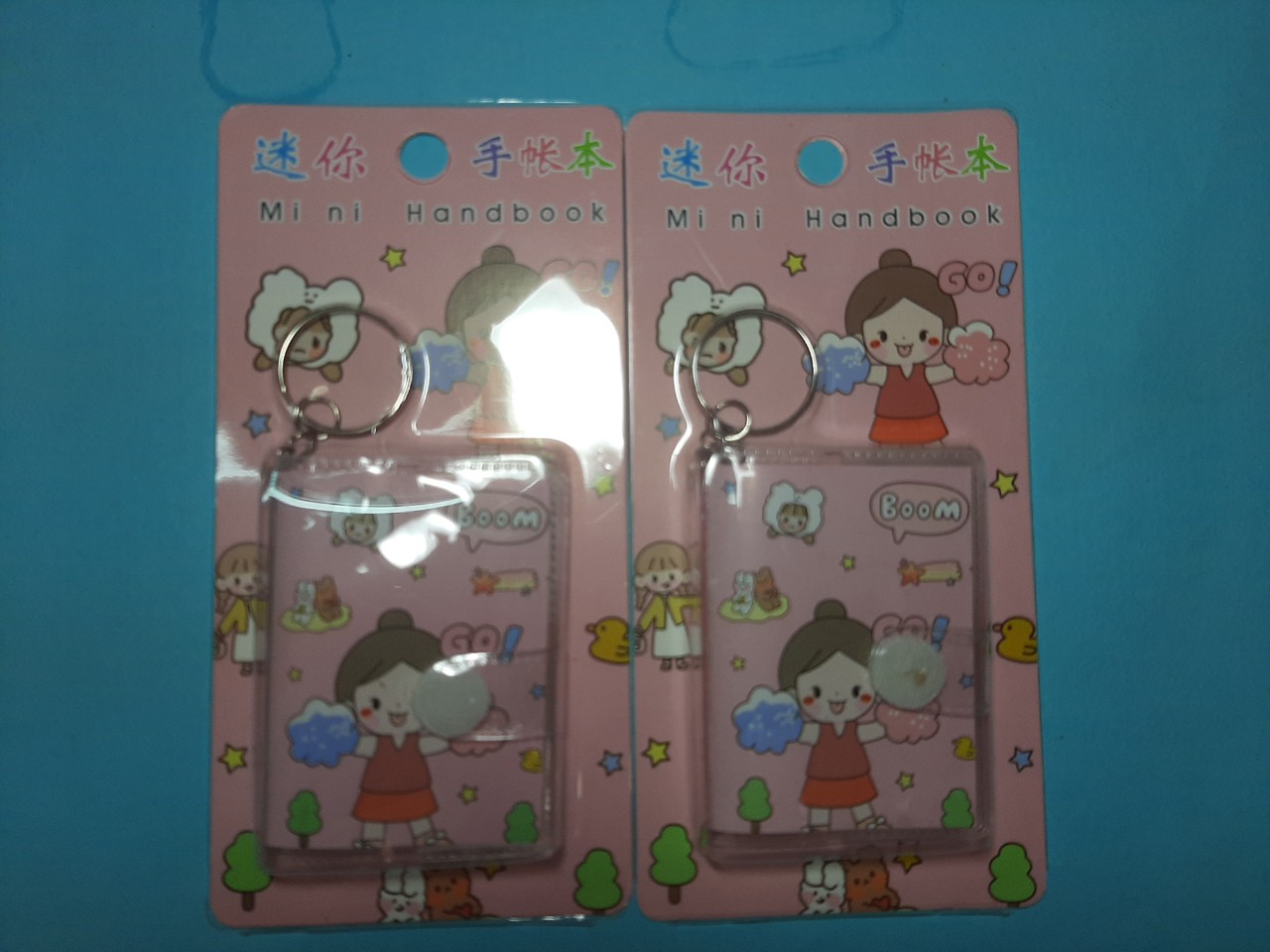 Combo 2 cuốn sổ tay móc khóa ngẫu nhiên