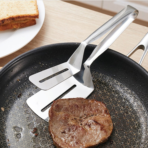 Kẹp Gắp Nóng Thức Ăn Bản To  - Kẹp Gắp, Lật Thịt Nướng, Đồ Chiên Rán Inox Đa Năng