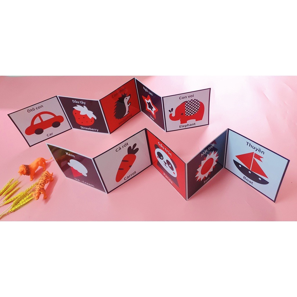 Flash Card: Kích thích thị giác cho trẻ từ 0 đến 3 tuổi