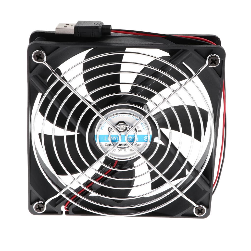 USB Fan Silent Cooler Portable Table Fan For Desktop Computer