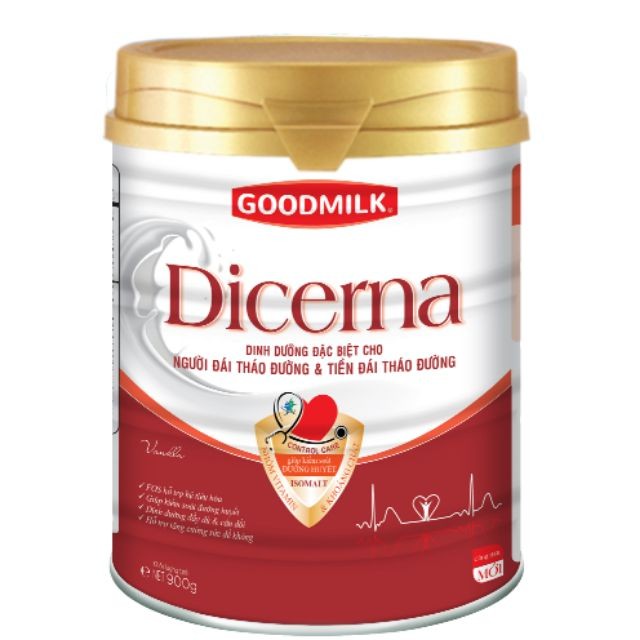 Sữa Bột  Dicerna Lon 850g Dành Cho Người Tiểu Đường