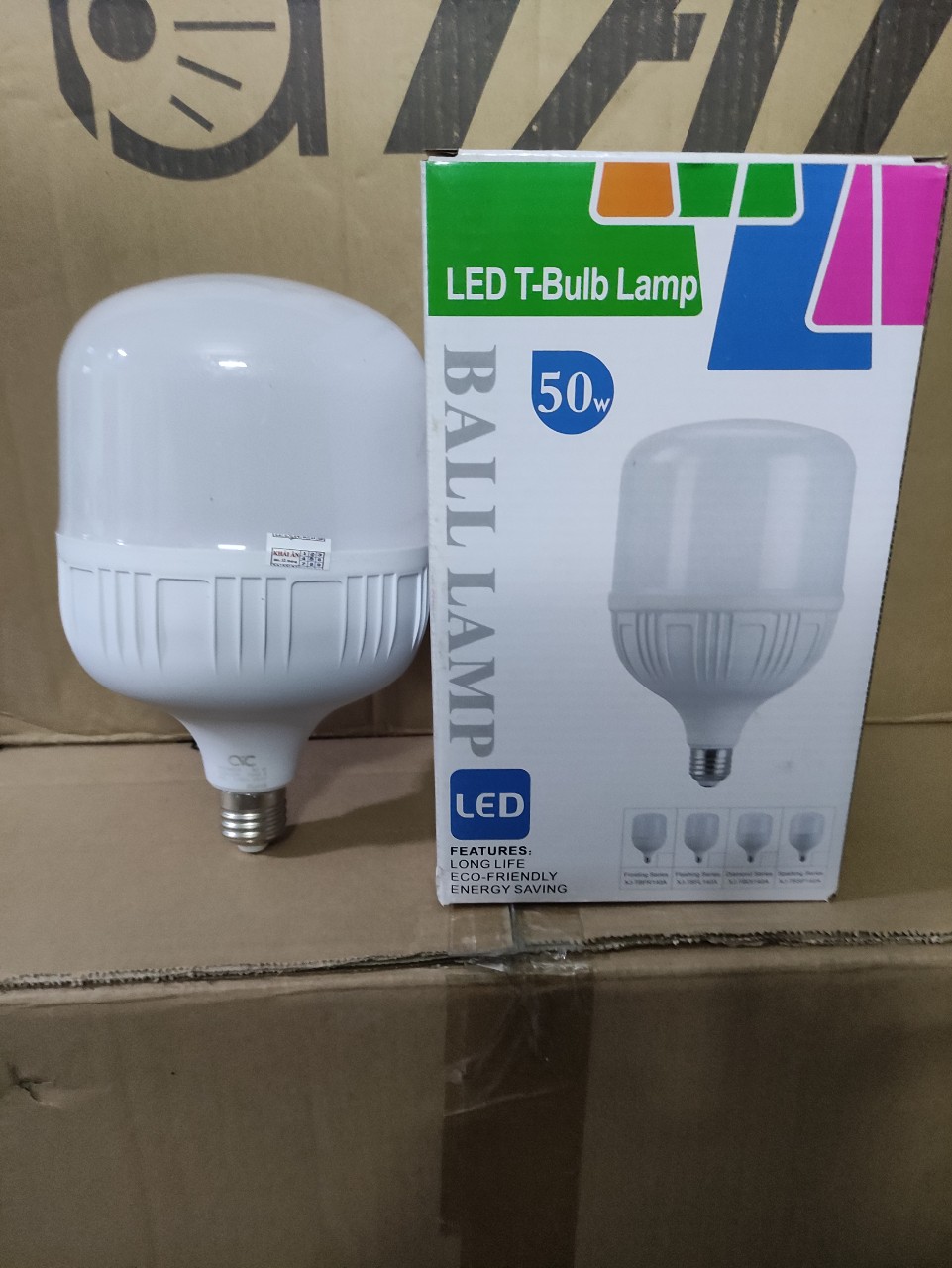 Bóng đèn led trụ 50w to phi 13.cm