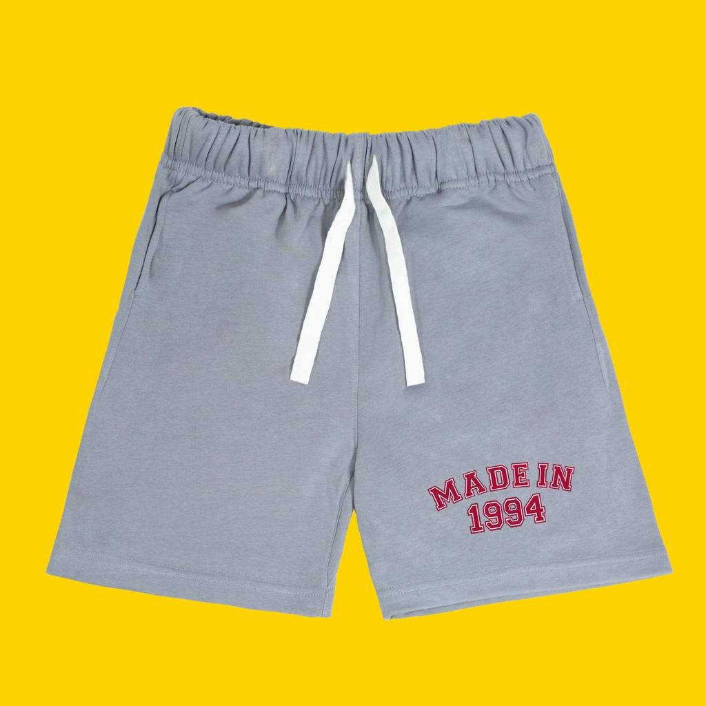 Quần short 1994 nỉ da cá Hogoto shop , quần short unisex nam nữ chất liệu cotton