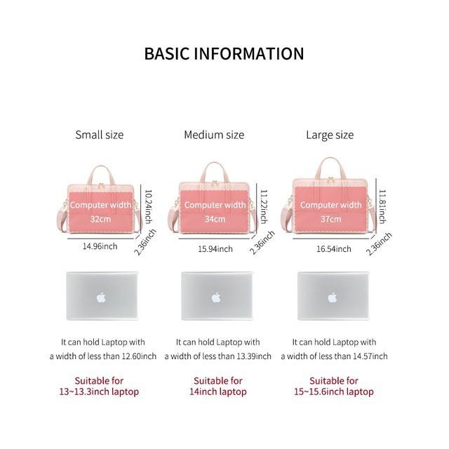 Túi xách chống sốc dành cho laptop, macbook thời trang winner. Túi xách laptop nữ cao cấp 13inch, 14 inch, 15.6 inch