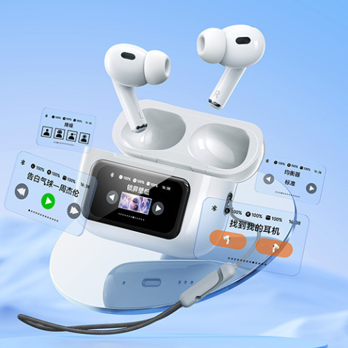 Tai Nghe Remax CozyPods W30N True Wireless Bluetooth V5.4 ANC+ENC 30mAh/350mAh LCD - Hàng Chính Hãng