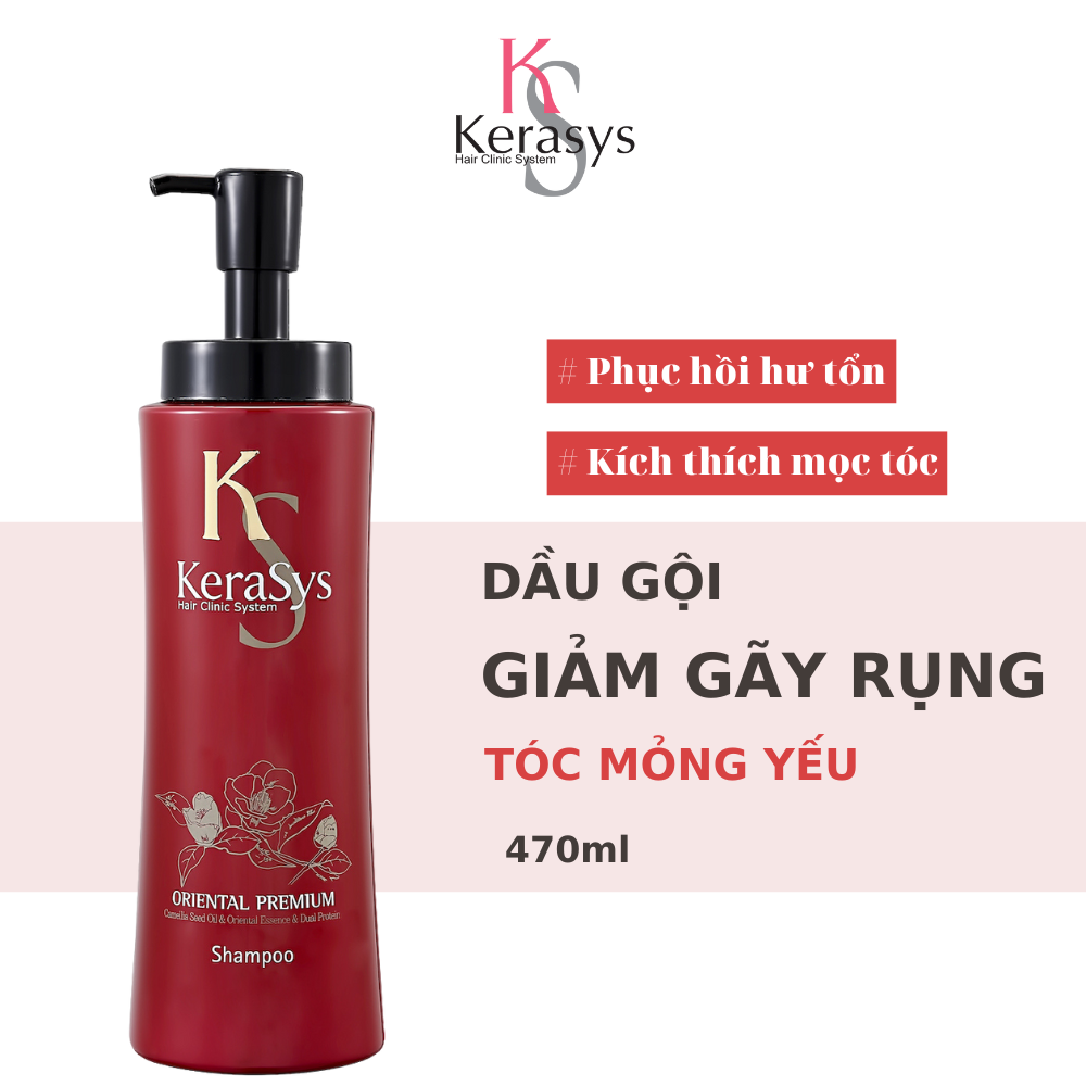 Dầu Gội Cao Cấp Làm Dày Tóc Kerasys Oriental Premium Shampoo