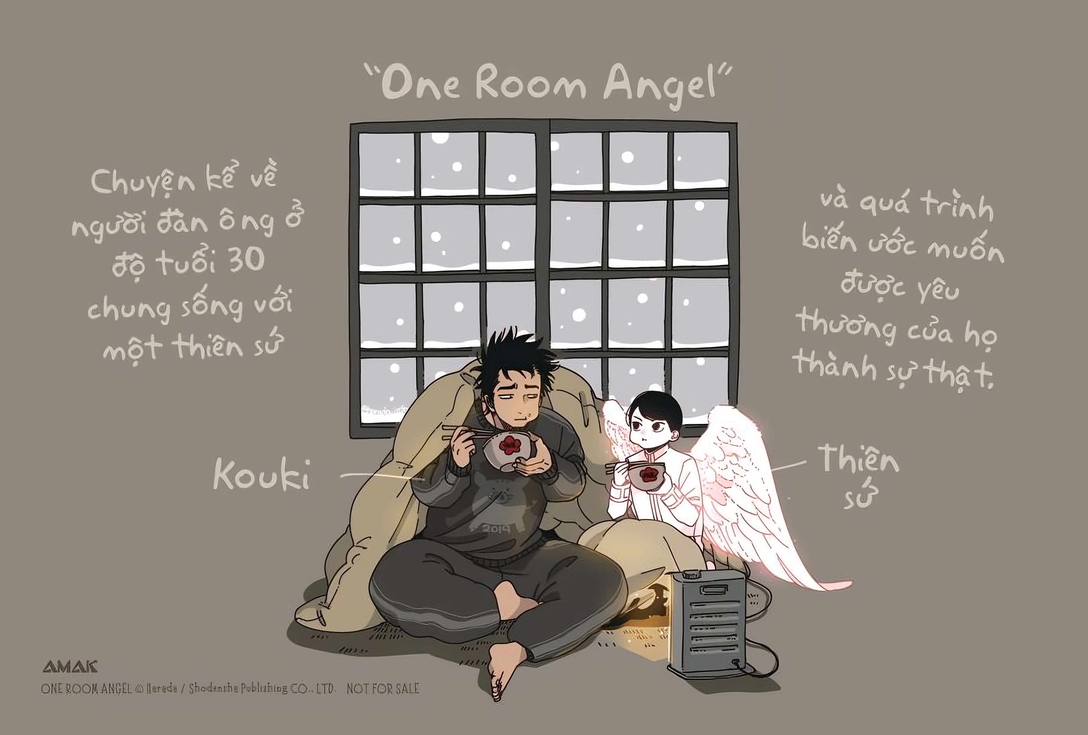 [Manga] One Room Angel - Harada - Amakbook (Tái Bản 2022)