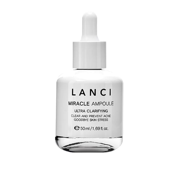 Serum ngăn lão hóa da Lanci Miracle Ampoule Ultra Clarifying giúp hỗ trợ giảm thâm làm mờ nếp nhăn 50 ml