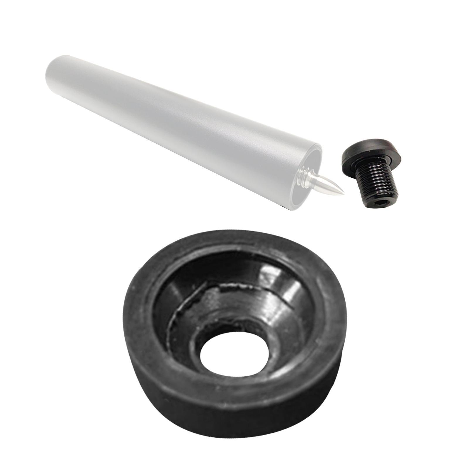 Billiard Cue Bottom Rubber Plug Protection Pad Durable Billiards Accessories