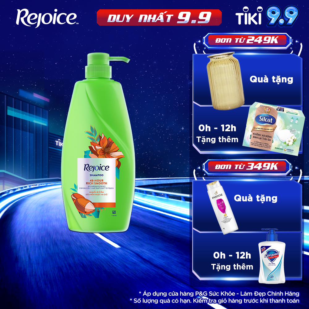 Dầu Gội REJOICE Siêu Mượt (630ml)