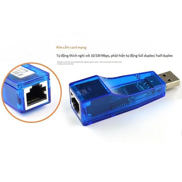 Giao hàng nhanh USB card mạng có dây bên ngoài card mạng bên ngoài notebook Android máy tính bảng cáp mạng chuyển đổi cổng mạng 9700