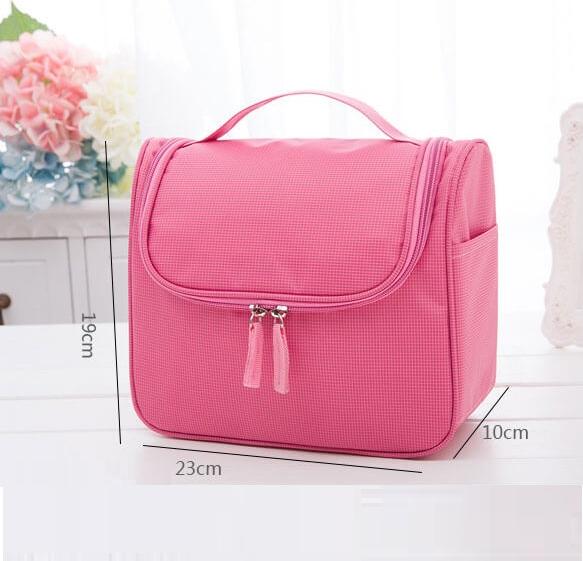 Túi Đựng Mỹ Phẩm Đồ Trang Điểm Nhiều Ngăn Có Quai Cầm Và Móc Treo Tiện Dụng
