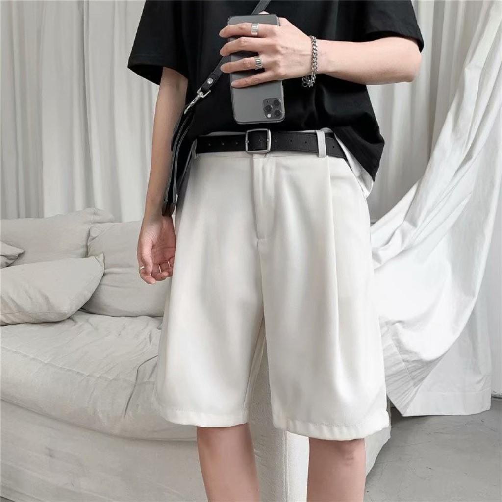 Quần vải short- quần đùi nam tây âu vải cao cấp phong cách Hàn Quốc QS21