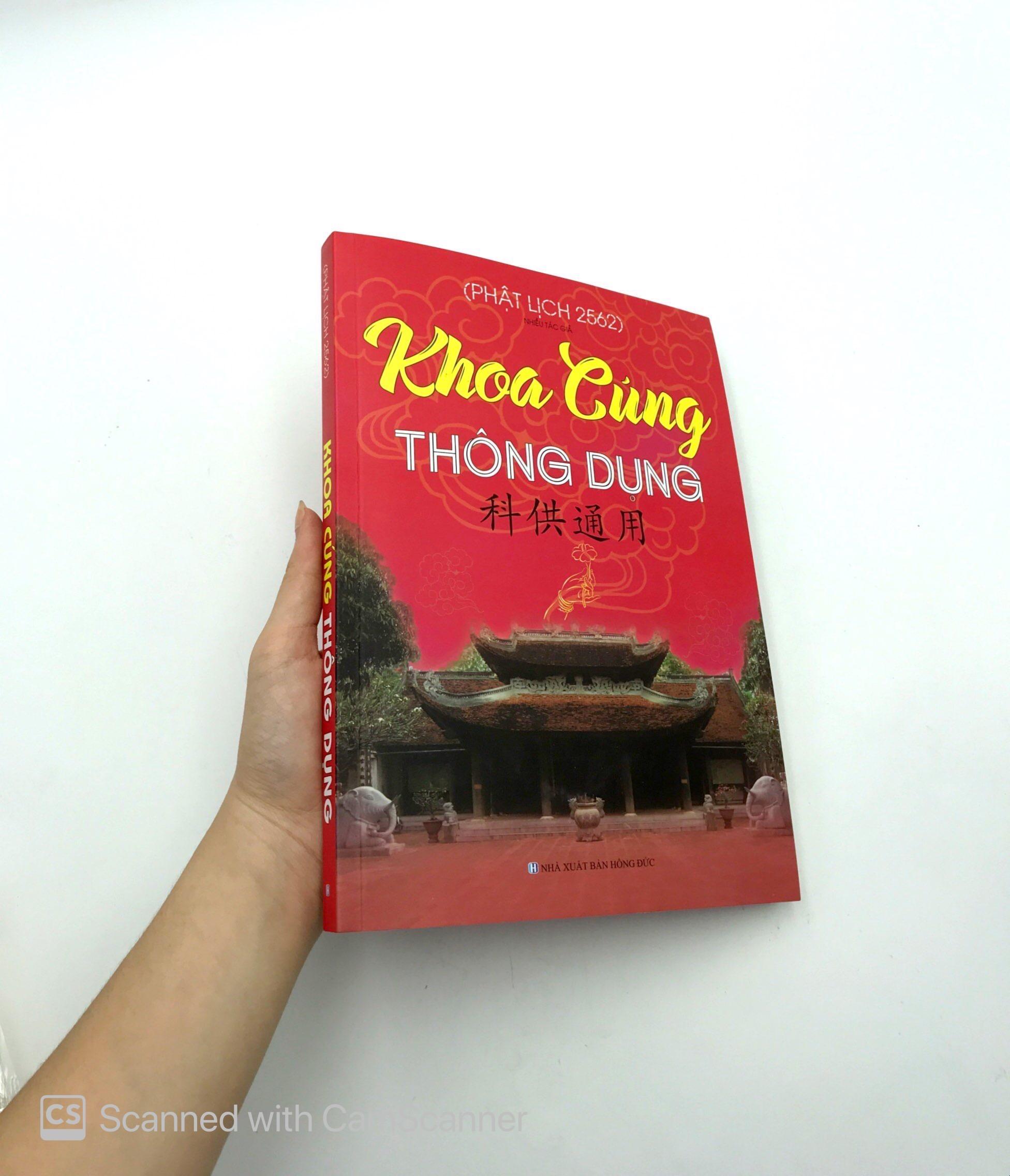 Phật Lịch 2562 - Khoa Cúng Thông Dụng