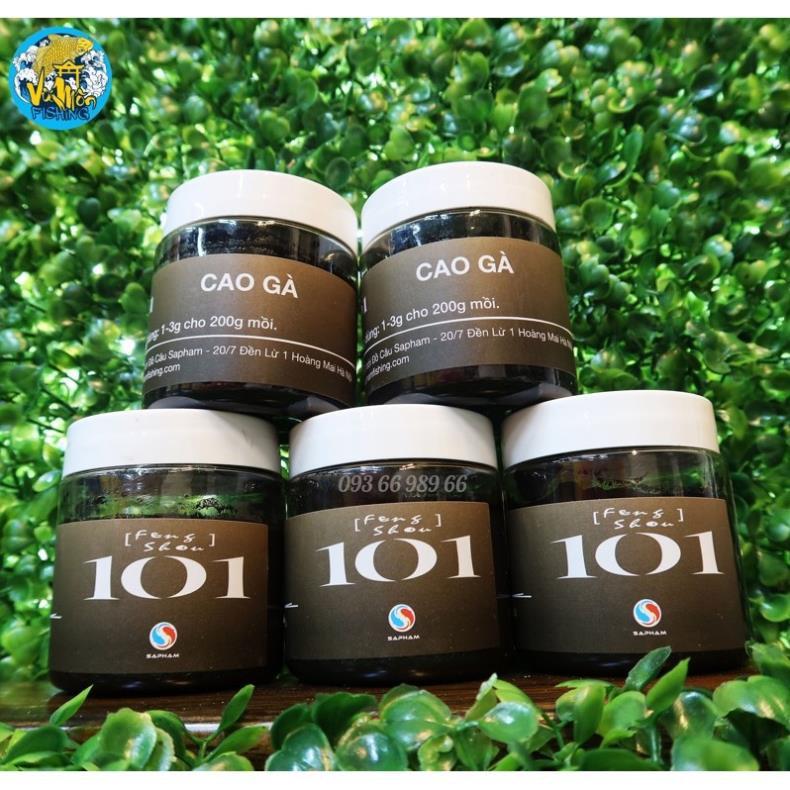 SALE Hương liệu câu cá | Thính dụ cá Cao gà 101- Vũ Môn Fishing