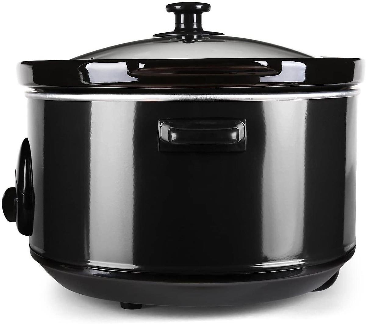 Nồi Nấu Chậm Klarstein, Slow Cooker, Nồi Kho Cá, Nồi Ninh Xương, Nồi Nấu Cháo, Nồi Hầm Đa Năng, 6.5.L, 300W, Nhập Đức - Đỏ