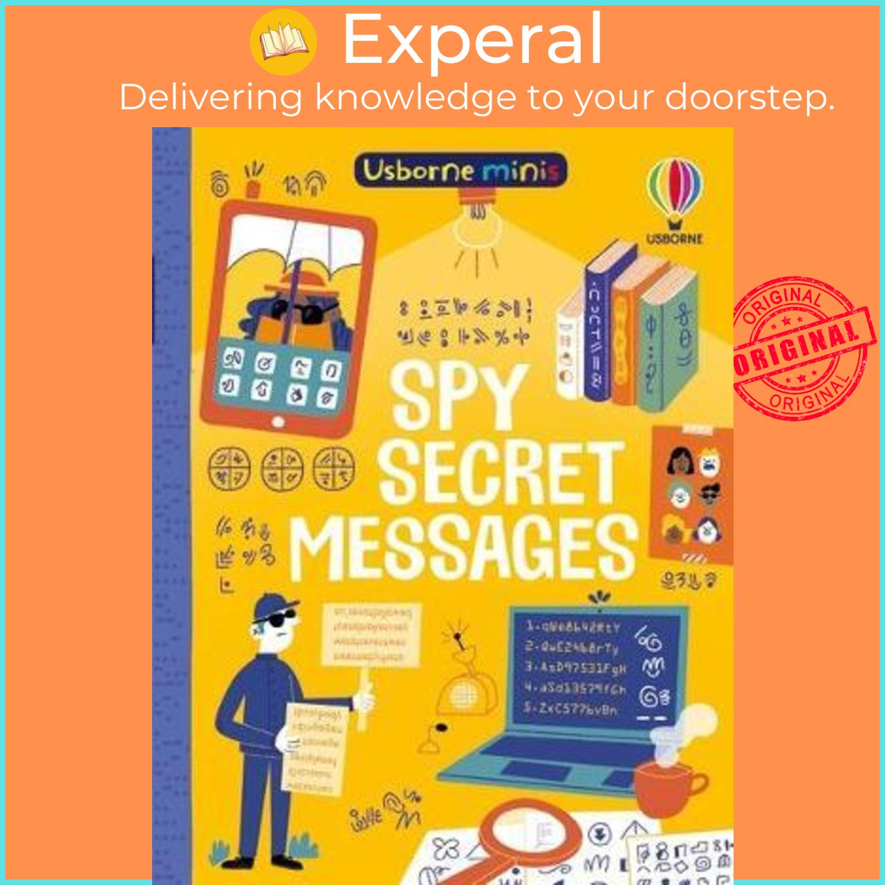 Sách - Spy Secret Messages by Simon Tudhope