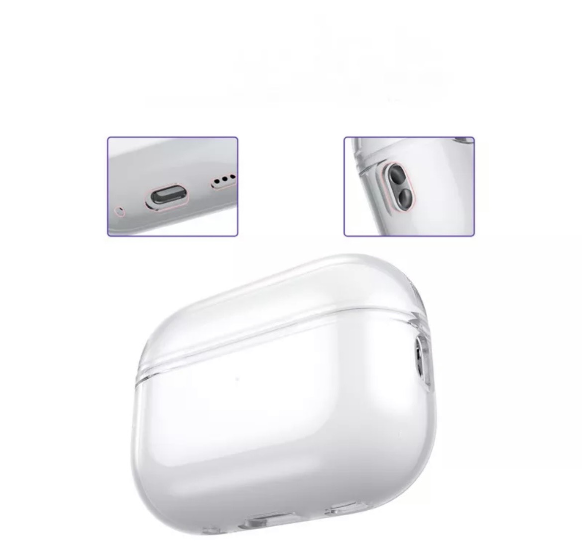 Ốp Trong Suốt Dành Cho Airpods PRO 2 - Kai.N Clear Case - Hàng Chính Hãng Kai.N