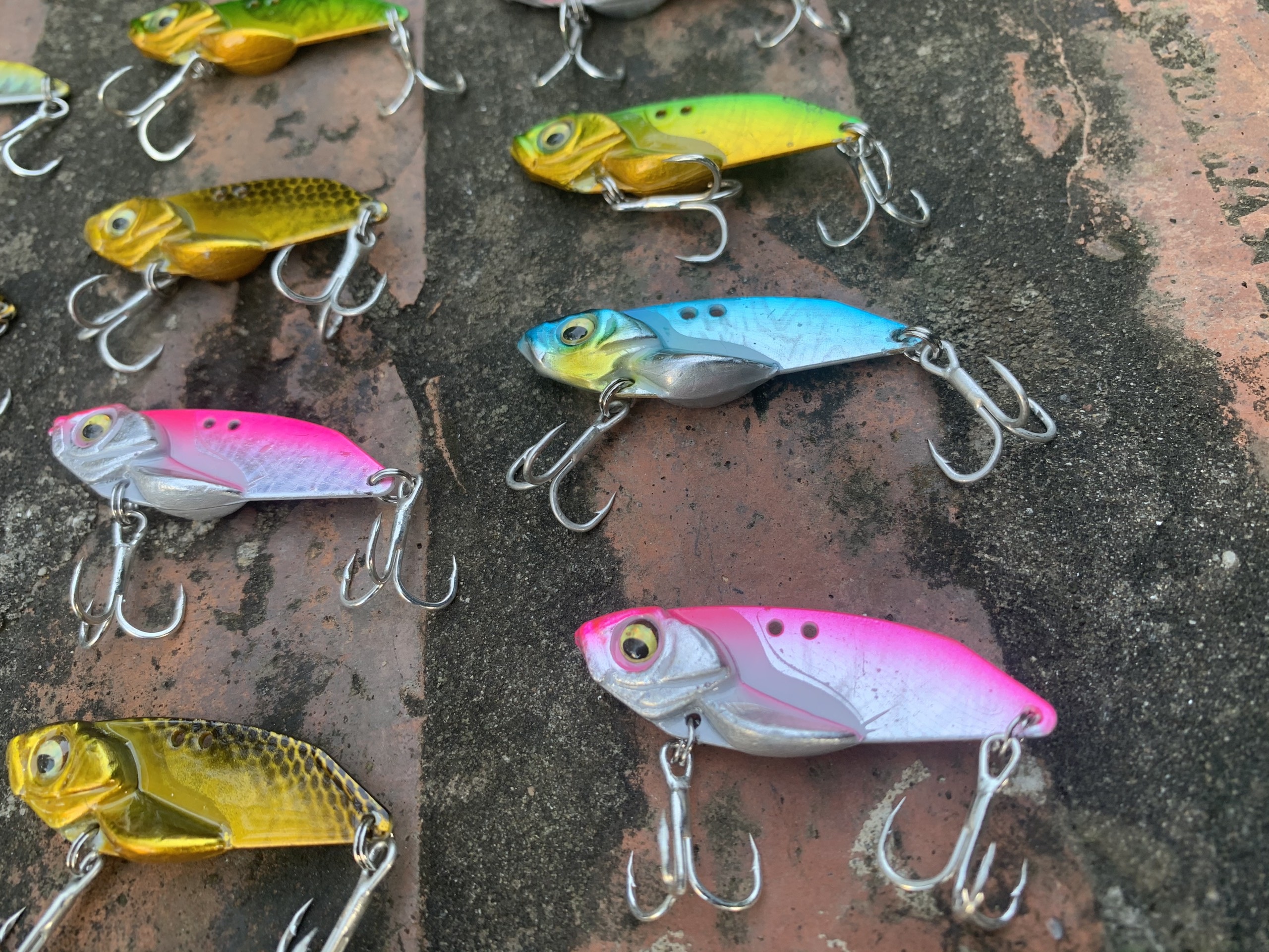 Mồi giả câu lure - Combo 3 con cá sắt - Lưỡi câu BKK cao cấp - MC 02