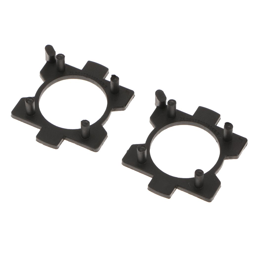 Pair H7 LED Headlight Bulb Retainers Holder for CX5 CX7 Low Beam