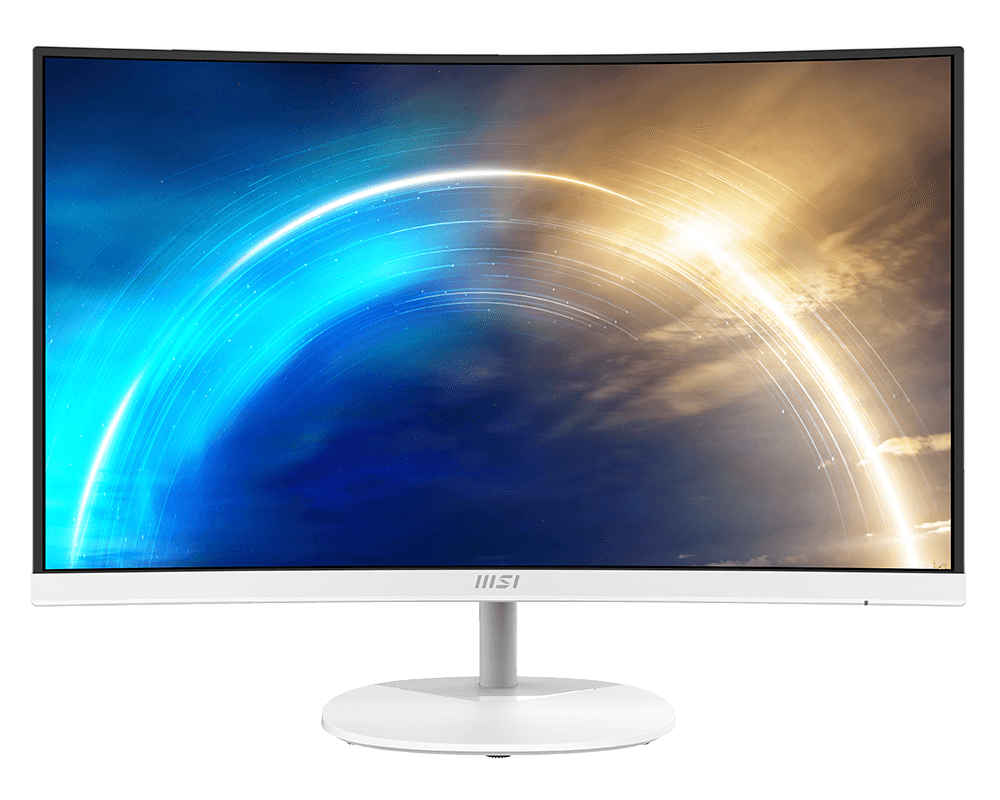 Màn hình MSI PRO MP271CW Màu trắng 27inch FullHD 75Hz VA Cong Bảo hành 24 tháng - Hàng chính hãng